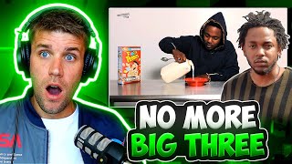 KENDRICK IS THE GOAT  Rapper Reacts to Kendrick Lamar  Cartoons amp Cereal First Reaction [upl. by Adivad]