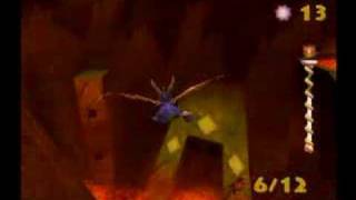 Spyro 2 DemoMagma Cone Lava Monsters [upl. by Ytinav302]