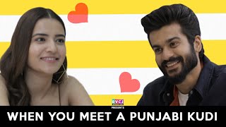 When You Meet A Punjabi Kudi  ft Sunny Kaushal amp Rukshar Dhillon  RVCJ  Bhangra Paa Le [upl. by Mulderig562]