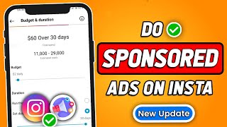 How to do Sponsored Ads on Instagram New Method [upl. by Dobson]