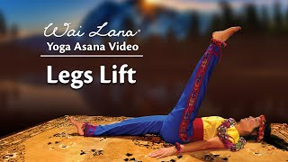 Wai Lana Yoga Easy Leg Lift with Ankle Exercise [upl. by Adav696]