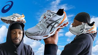 the most comfortable sneaker ever  asics gel kayano 14 review  on feet [upl. by Aina403]