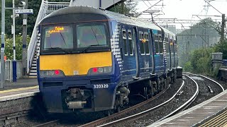 Glasgow Scotrail EMU’s Jordanhill  040624 [upl. by Ayrolg54]