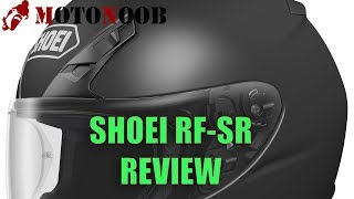 2018 Shoei RFSR Full Faced Helmet Review [upl. by Leanahtan684]