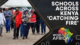 Mysterious school fires engulf Kenya  World of Africa  WION [upl. by Aviva366]