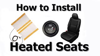 How to Install the Essential Heated Seat Kit and Katzkin Leather Upgrade for Your Toyota Tacoma [upl. by Homere153]