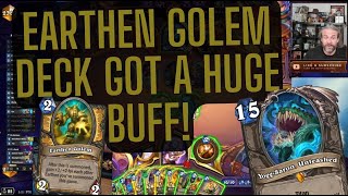 KIBLER PLAYS EARTHEN GOLEM PALADIN FALL OF ULDUAR MINI SET DECKS [upl. by Sparkie]