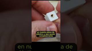 Consejos impresion3d roscas con insertos [upl. by Aicenek66]