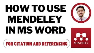 How to Use Mendeley for Citation and Referencing in Microsoft Word [upl. by Watkin100]