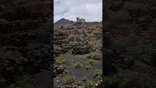 The Corona Volcano towering over North Lanzarote lanzarote drive turismo volcano geology [upl. by Johnna448]