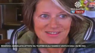 RESINOVICH «CANCELLATA LATTIVITA SUL TELEFONO DI LILLY QUANDO E USCITA DI CASA»  20082024 [upl. by Karlotta819]