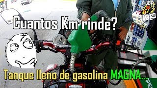 ITALIKA 125z  Cuantos Km rinde un tanque lleno de gasolina [upl. by Hillhouse857]