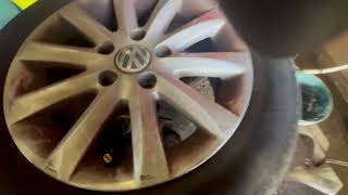 How to Remove a car Tyre Using a Cheap Tyre Machine [upl. by Erikson836]