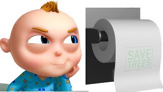 TooToo Boy  Toilet Paper Episode  Funny Cartoons For ChildrenVideogyan Kids Shows  Comedy Series [upl. by Nohshan144]