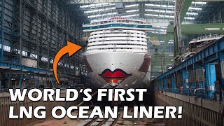 Building the LARGEST Cruise Ship EVER BUILT IN GERMANY  AIDAnova  CINEMATIC TIMELAPSE 4K [upl. by Finstad]