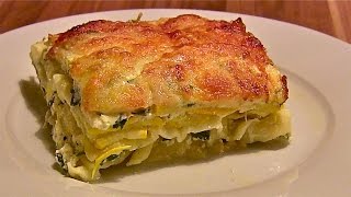 LasagneGemüselasagne mit Ricotta SauceGemüse LasagneGemüseauflauf [upl. by Kimball]