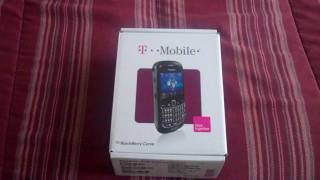 Blackberry 8520 Gemini Unboxing [upl. by Airitak]