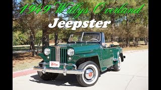 1949 Willys Overland Jeepster [upl. by Itnuahsa247]