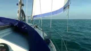 First sail in Westerly Centaur  Littlehampton to Chichester Harbour [upl. by Ikir]