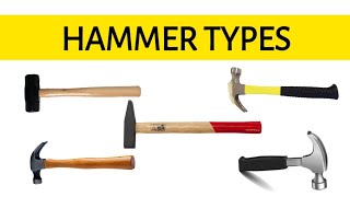 Different Types of Hammers 🔨  Hammer Types gyanhubs [upl. by Adina]