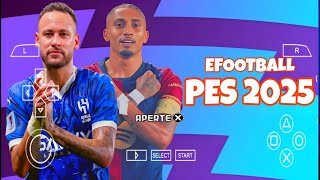 PES 2025 PPSSPP EUROPEUS BRASILEIRÃO LINK DIRETO MEDIAFIRE [upl. by Allen492]