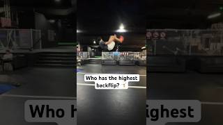 Who Has The Highest Backflip BolingBros flip challenge fail fypシ゚viral [upl. by Hutson]