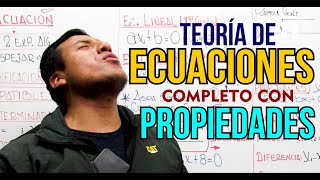 TEORÍA DE ECUACIONES  TEORÍA COMPLETA  ÁLGEBRA CON LALO [upl. by Kannav111]