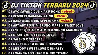 DJ TIKTOK TERBARU 2024  DJ AYO SAYANG CULIK AKU DONG 🎵 DJ PEMBERI HARAPAN PALSU  FULL ALBUM VIRAL [upl. by Anasus]