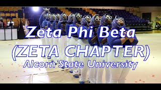 Zeta Phi Beta  ZETA Chapter  Spring 2024 Probate🔥 Alcorn State University [upl. by Chalmers]