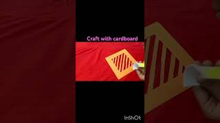 craft with cardboard flowers div amazing 🥰🥰 [upl. by Alarick]