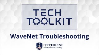 Tech Toolkit  WaveNet Troubleshooting [upl. by Aronid771]