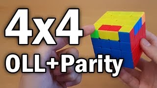 4x4 Rubiks Cube OLL Parity Prediction amp OLL Skips [upl. by Laurent]