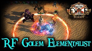 Righteous FireGolem Elementalist  How to Level and Why Its Good  Behind Eyes Gaming [upl. by Weinman]