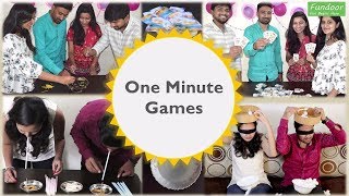 8 One Minute Games  Indoor Games for kids and adults  birthday party games  Kitty Party Games [upl. by Raimund755]