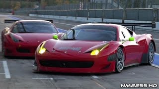 INSANE Ferrari 458 GT3 Sound on Track [upl. by Getraer]