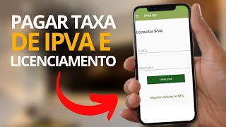 COMO PAGAR O IPVA DA SUA MOTO OU CARRO PELO CELULAR [upl. by Ybreh719]