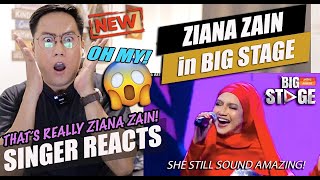 Ziana Zain Special Appearance in Big Stage 2023  SINGER REACTION [upl. by Demodena563]