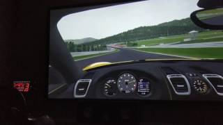 Fanatec Assetto Corsa GTX 1070 on 150quot Projector Screen [upl. by Myra]