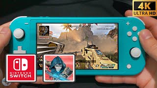 Apex Legends on Nintendo Switch Lite  Arena Mode Handheld Gameplay Handcam 3 [upl. by Nary297]