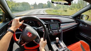 2021 Honda Civic Type R Limited Edition  POV Driving Impressions [upl. by Naicad]