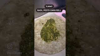 Basil pesto chkn roll [upl. by Alekehs]