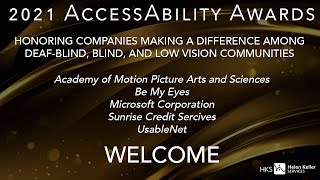 2021 AccessAbility Awards [upl. by Jose]