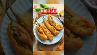 Monsoon Special Mirchi Bajji Recipe [upl. by Piers]