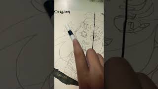 Drawing starfire but in three different styles Short video music starfire drawing credits [upl. by Benkley]