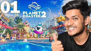 Planet Coaster 2 ▶ Building My Own Amusement Park Part 1 [upl. by Irving616]