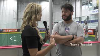 NLL Mia Gordon interviews NLL Combine participants [upl. by Milah875]