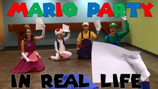 Mario Party in Real Life [upl. by Nnylirej]