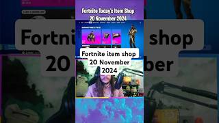 Fortnite item Shop Update Today 20th November 2024 19th of November 2024 for USA fortnite [upl. by Quartet361]