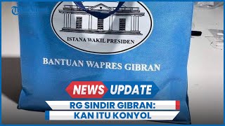 Rocky Gerung Sindir Gibran Bagikan Sembako Tulisan Bantuan Wapres Itu Tugas Ketua RT [upl. by Keg]