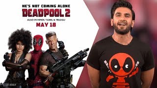 Deadpool 2 Hindi Byte featuring Ranveer Singh – Tickets  BookMyShow [upl. by Miru438]